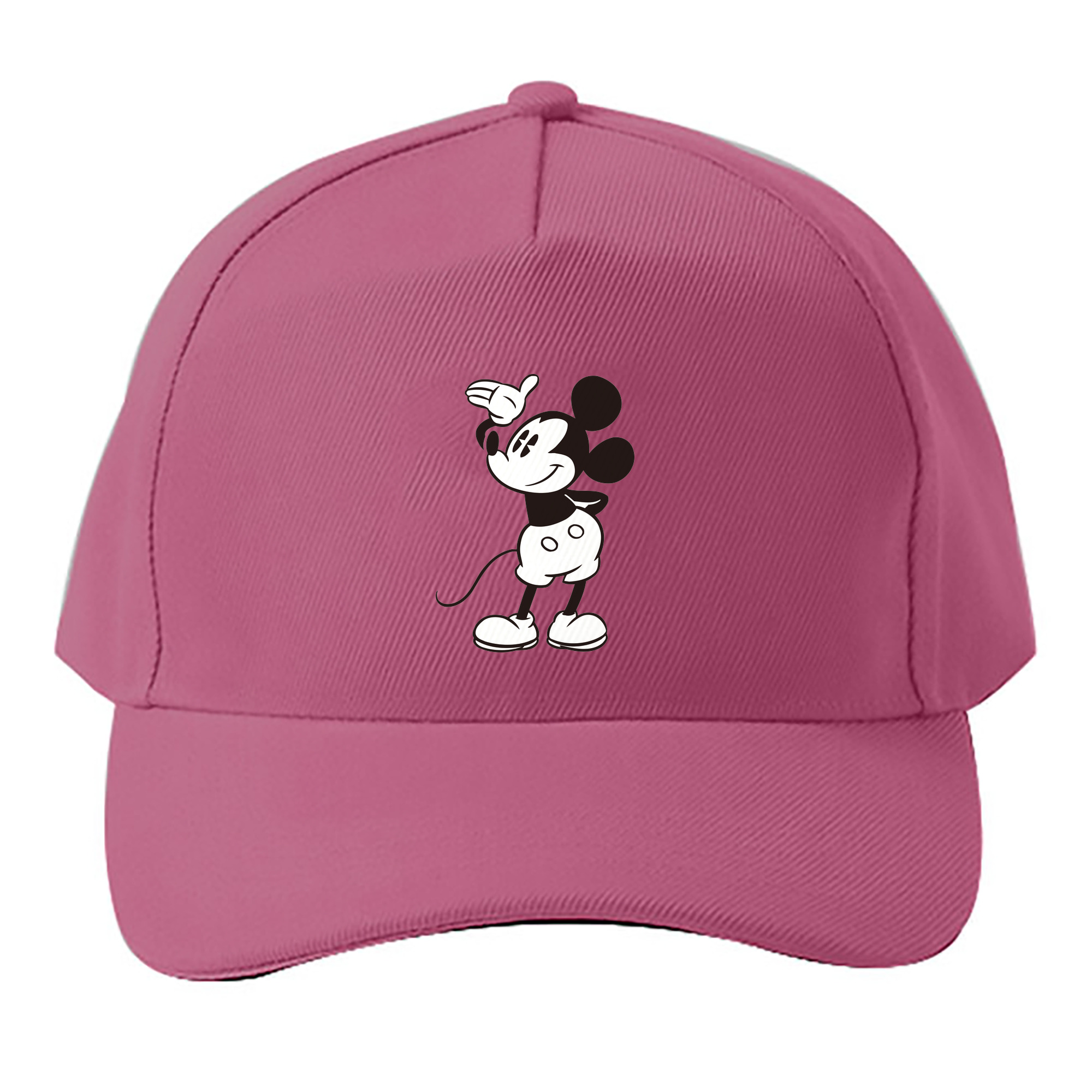 （画像用） ミッキーマウス Mickey Mouse ベースボールキャップ 綿100％ 男女兼用 帽子 スポーツ